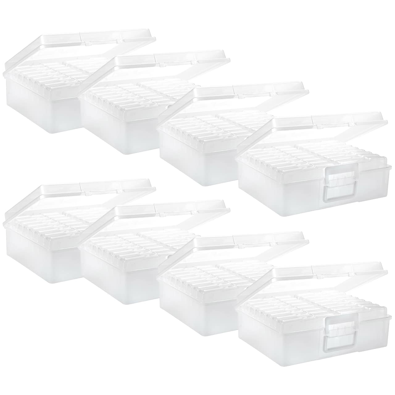 8 Pack: 16 Case Photo &#x26; Craft Keeper by Simply Tidy&#xAE;